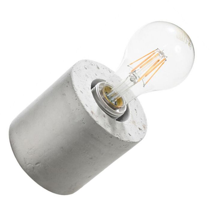 Betonnen wandlamp Anela, grijs