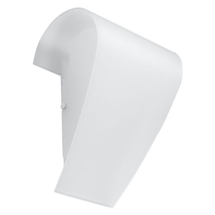 Witte wandlamp Matias, glas