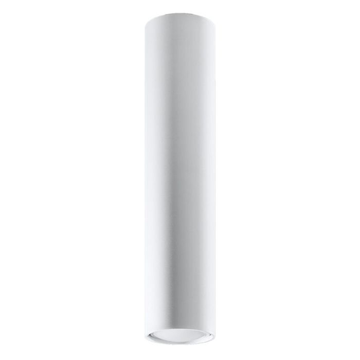 Witte opbouwspot Harley, aluminium, 40 cm