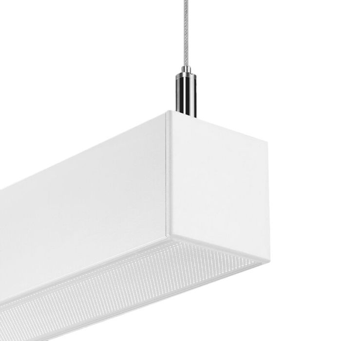 Moderne hanglamp Mascha, wit, aluminium, 22w, 3000K