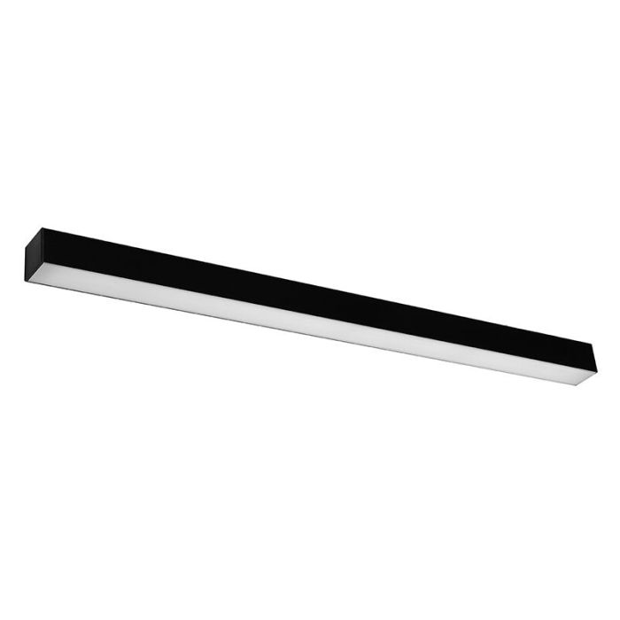 Moderne wandlamp Mascha, zwart, aluminium, 31w, 3000K