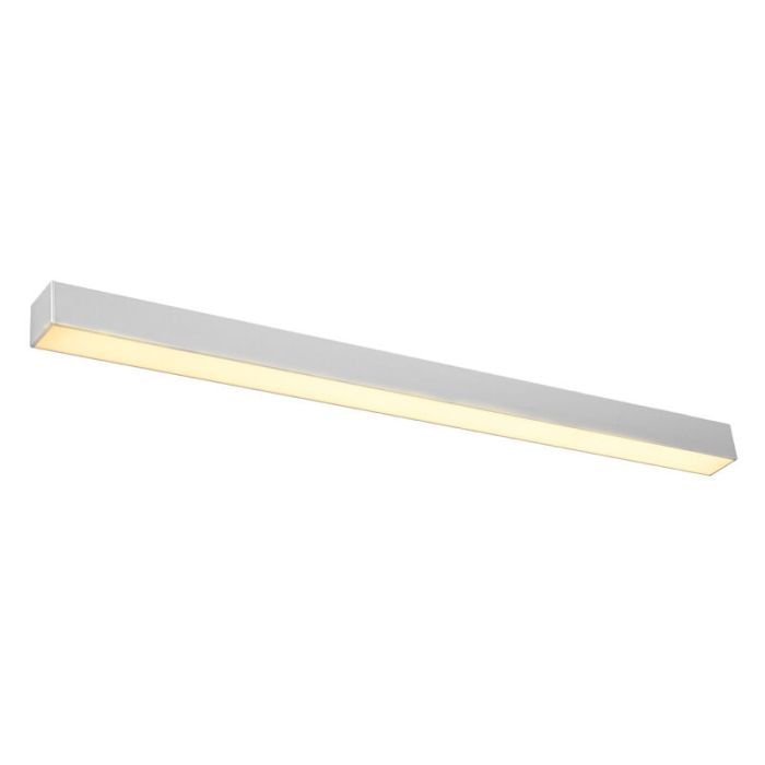 Moderne wandlamp Mascha, grijs, aluminium, 31w, 3000K