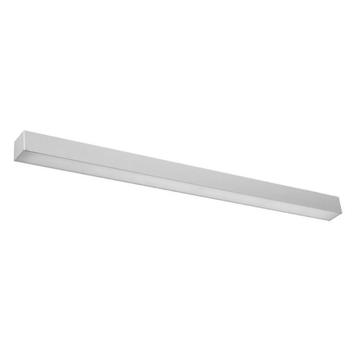 Moderne wandlamp Mascha, grijs, aluminium, 31w, 3000K