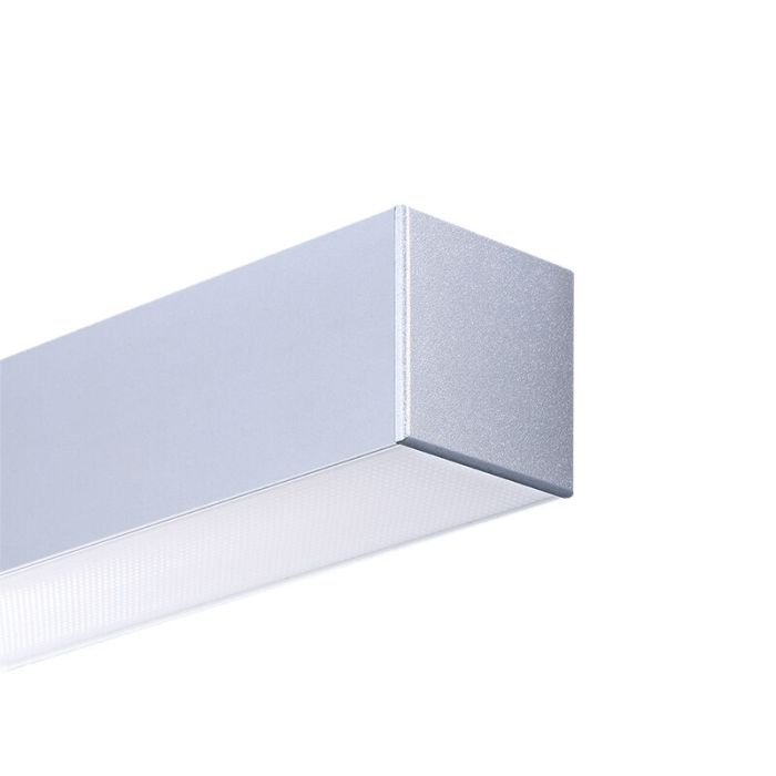 Moderne wandlamp Mascha, grijs, aluminium, 31w, 3000K
