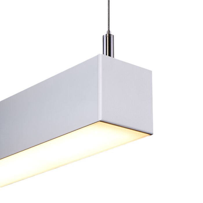 Moderne hanglamp Mascha, wit, aluminium, 38w, 3000K