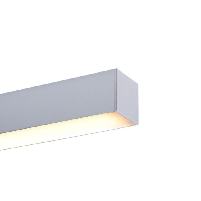 Moderne plafondlamp Mascha, wit, aluminium, 38W, 3000K