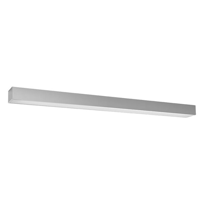 Moderne plafondlamp Mascha, grijs, aluminium, 38W, 3000K