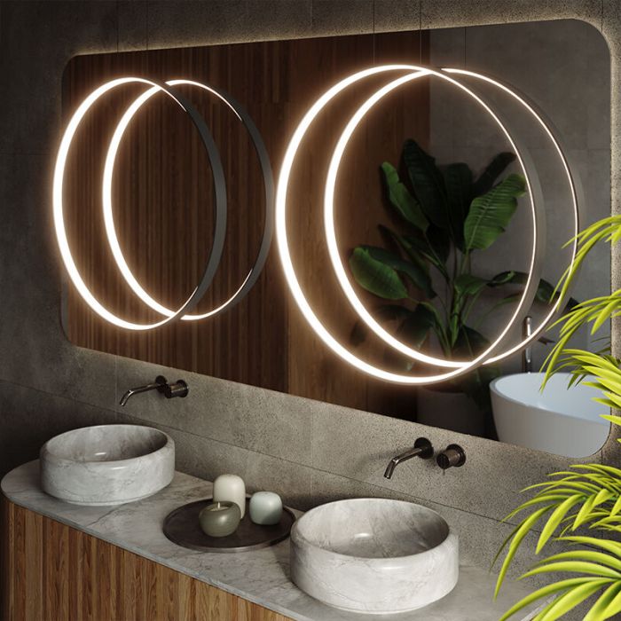 Moderne hanglamp Ringo, zwart, aluminium, 50w, 3000K