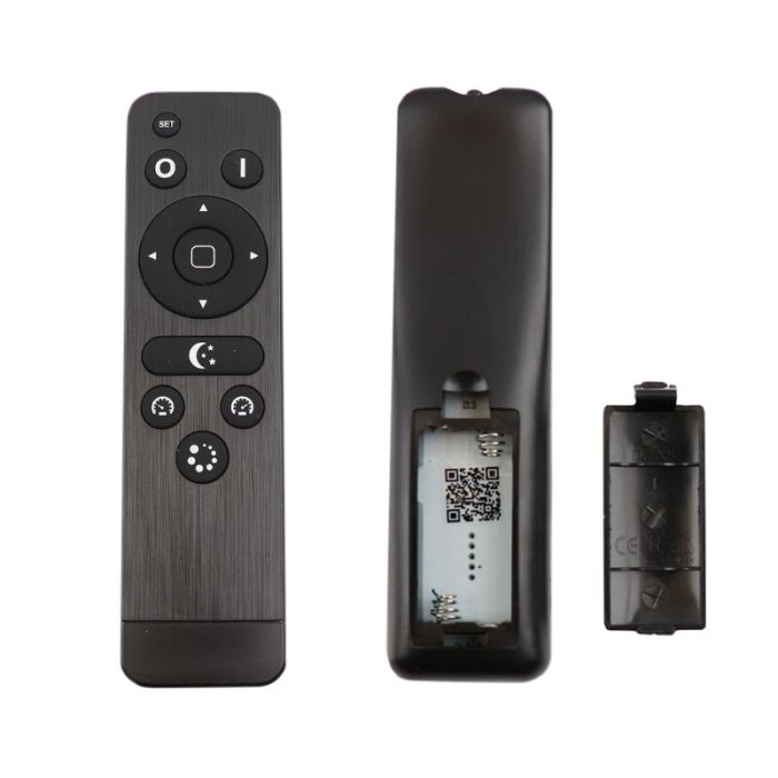 10 witte veranda inbouwspots Dico, IP65, incl. aansluitset en afstandbediening