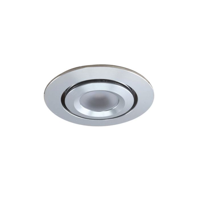 13 kantelbare veranda spots Rona, IP44, met aansluitset en afstandsbediening, geborsteld chroom