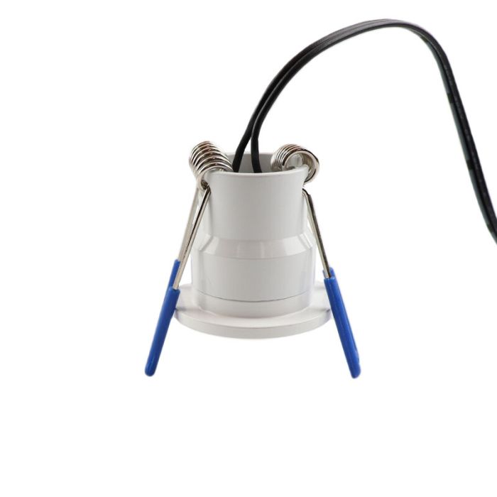 17 witte veranda inbouwspots Dico, IP65, incl. aansluitset en afstandbediening