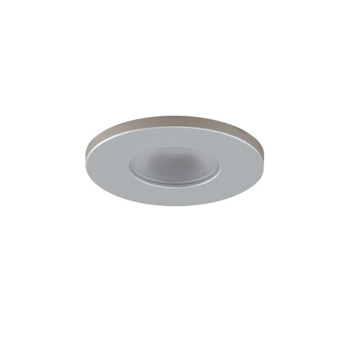 18 geborsteld Chroom veranda inbouwspots Dico, IP65, incl. aansluitset en afstandbediening