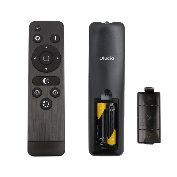 18 zwarte veranda inbouwspots Dico, IP65, incl. aansluitset en afstandbediening
