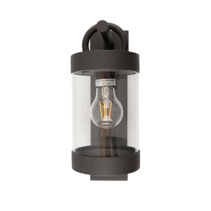 Antraciet schemersensor buitenlamp Sambesi, Modern
