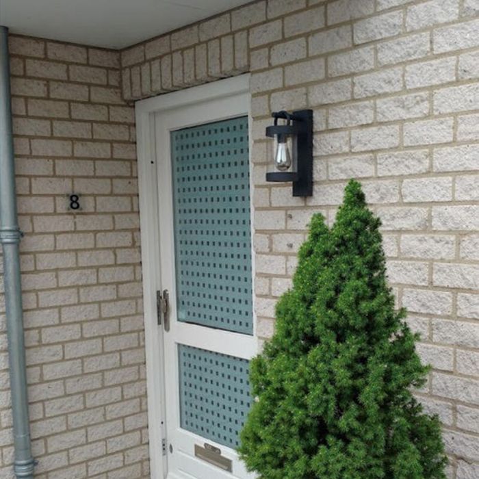 Antraciet schemersensor buitenlamp Sambesi, Modern