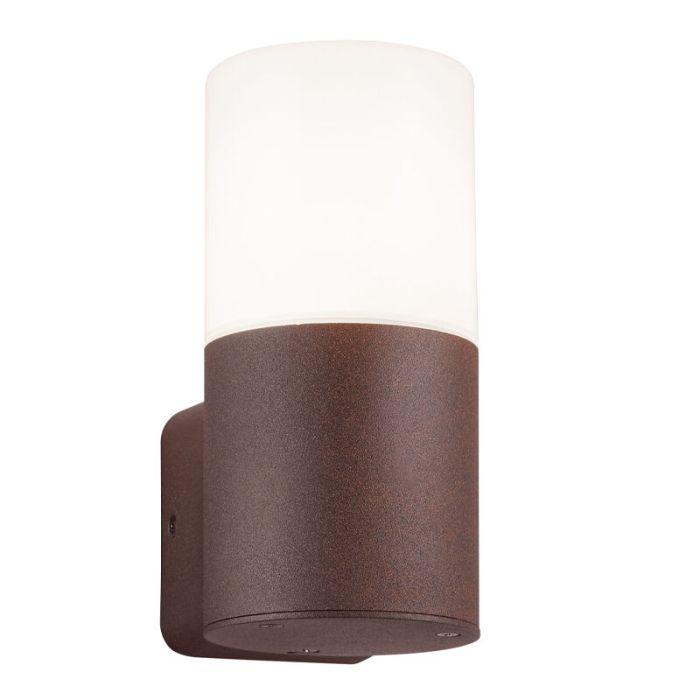 Roestkleurige buitenlamp modern, Fjelso, IP44