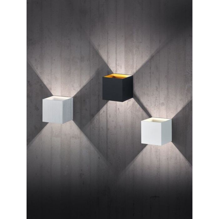 Witte up down wandlamp modern, Eva, 4,3W, 3000K LED