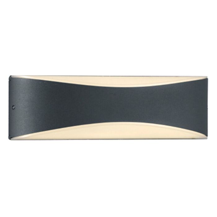 Zwarte buitenlamp modern, Bernadina, 9W, 3000K LED, IP65