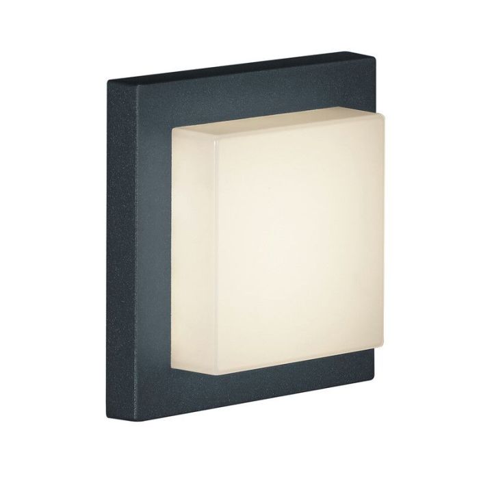 Antraciete buitenlamp aluminium, Bletchley, 3,5W, 3000K LED, IP54