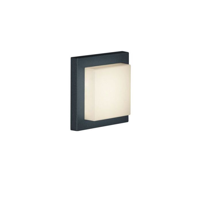 Antraciete buitenlamp aluminium, Bletchley, 3,5W, 3000K LED, IP54