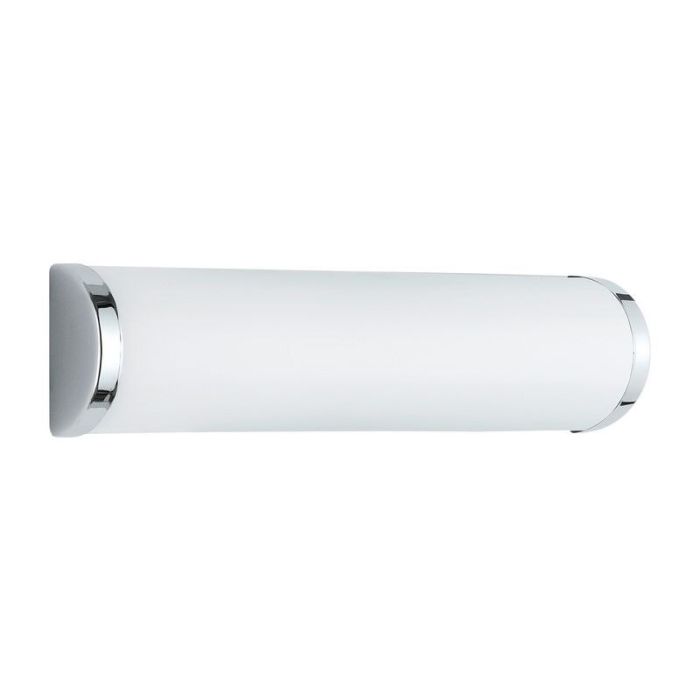 Half ronde, witte plafondlamp Lanza