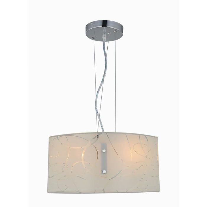 Moderne hanglamp Antoine, Wit