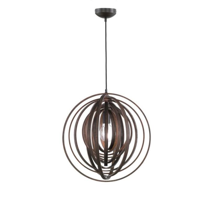 Bruine hanglamp modern, Xoelle