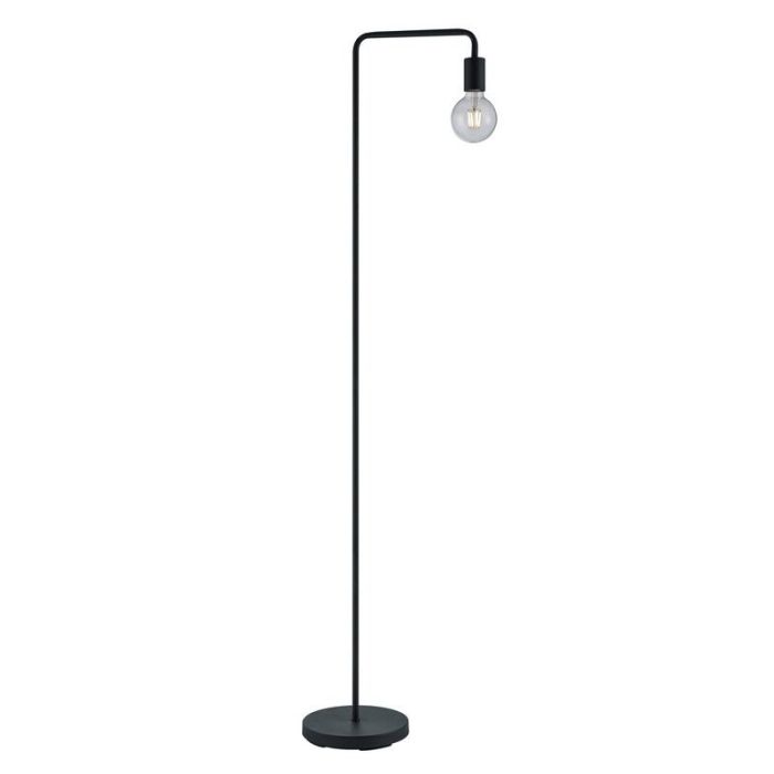 Zwarte vloerlamp modern, Ritual, met schakelaar