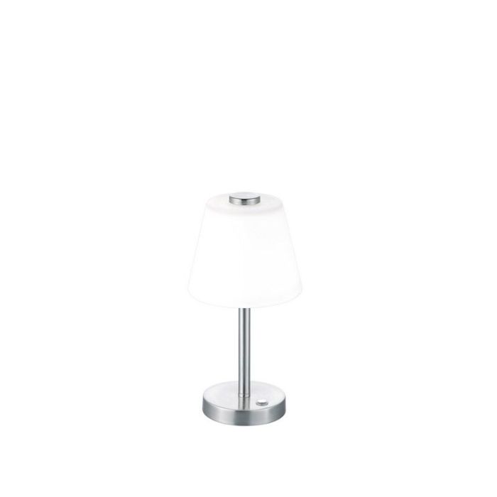 Nikkelen tafellamp modern, Liv, 4W, 3000K LED, met schakelaar