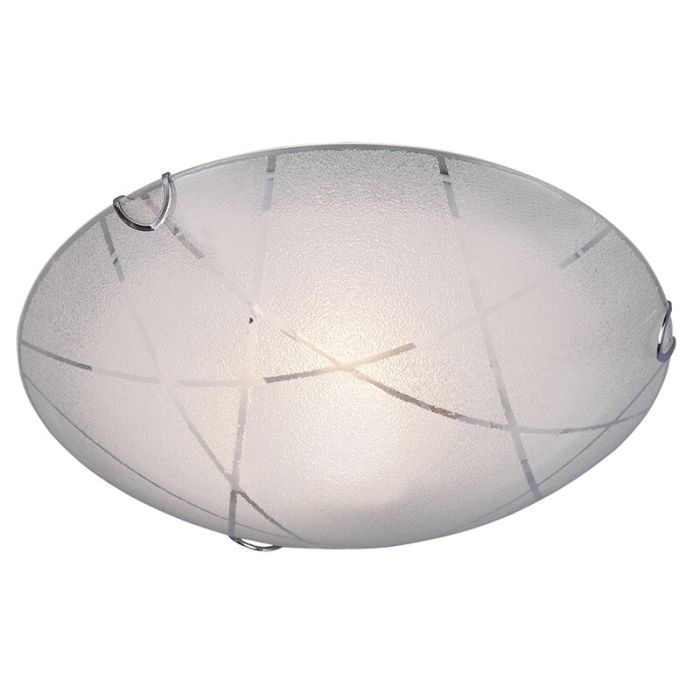 Witte plafonnière modern, Fortes