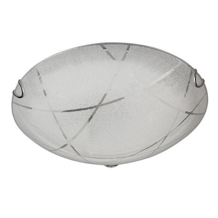 Witte plafonnière modern, Fortes