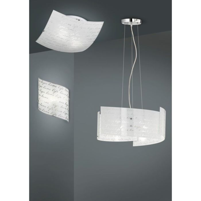 Moderne plafondlamp Anna, Wit