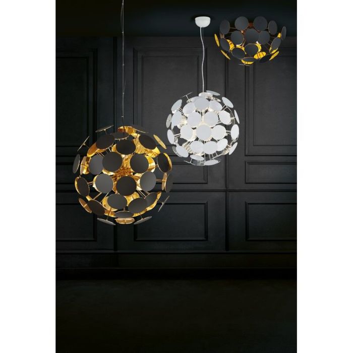 Zwarte plafonnière modern, Xinhe