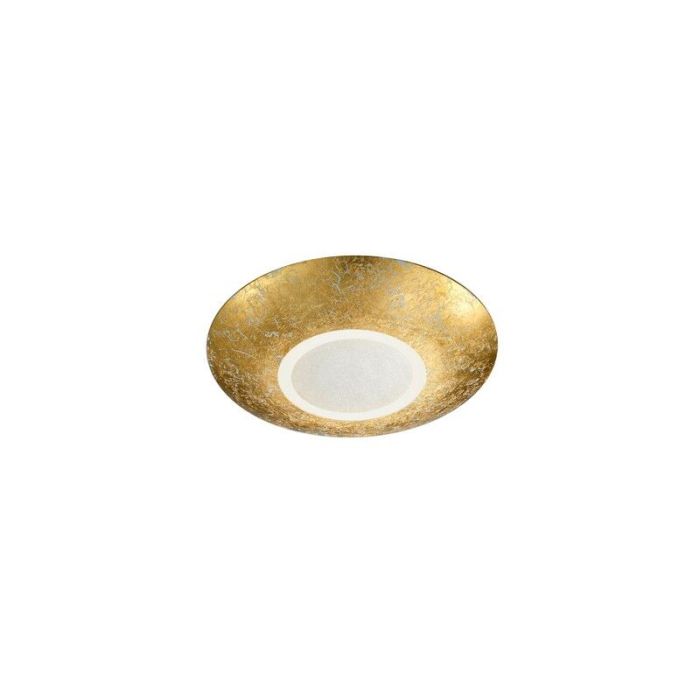 Gouden plafonnière klassiek, Wilke, 12W, 3000K LED