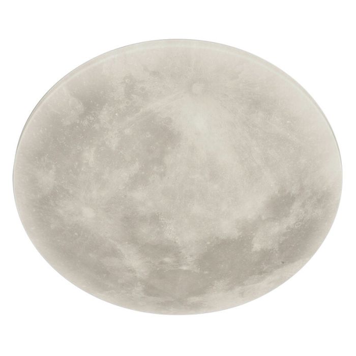 Witte plafonnière modern, Fly, 22W, 3000K LED, met afstandsbediening