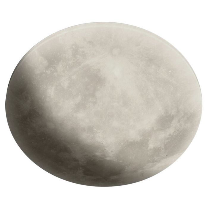 Witte plafonnière modern, Fly, 22W, 3000K LED, met afstandsbediening