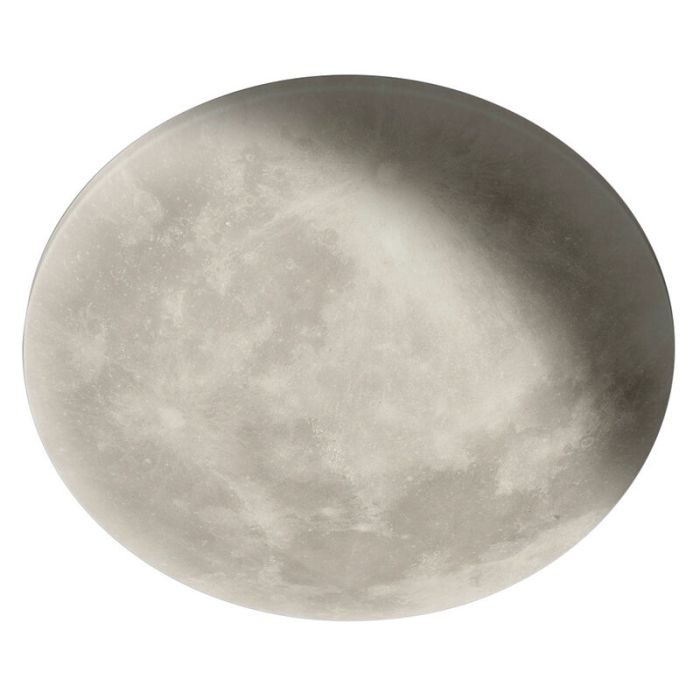 Witte plafonnière modern, Fly, 22W, 3000K LED, met afstandsbediening
