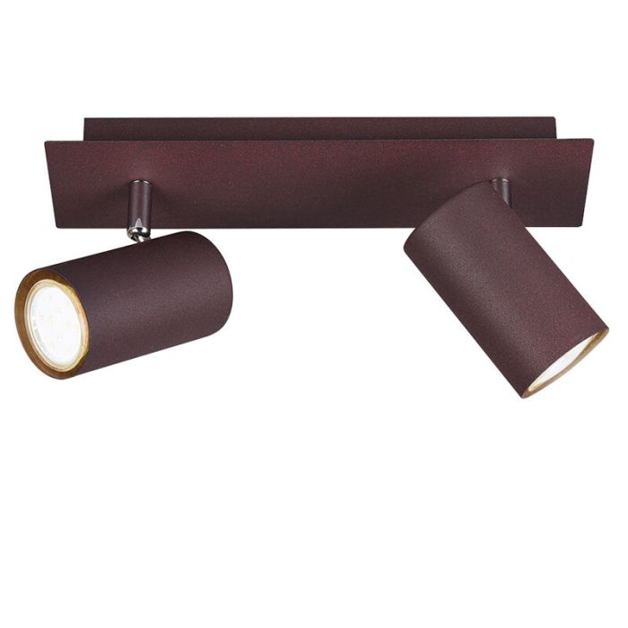 Roestkleurige plafondspot modern, Kaso