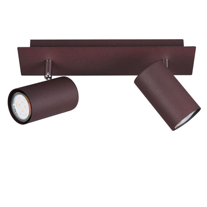 Roestkleurige plafondspot modern, Kaso