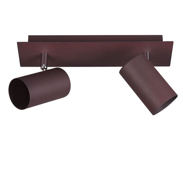 Roestkleurige plafondspot modern, Kaso