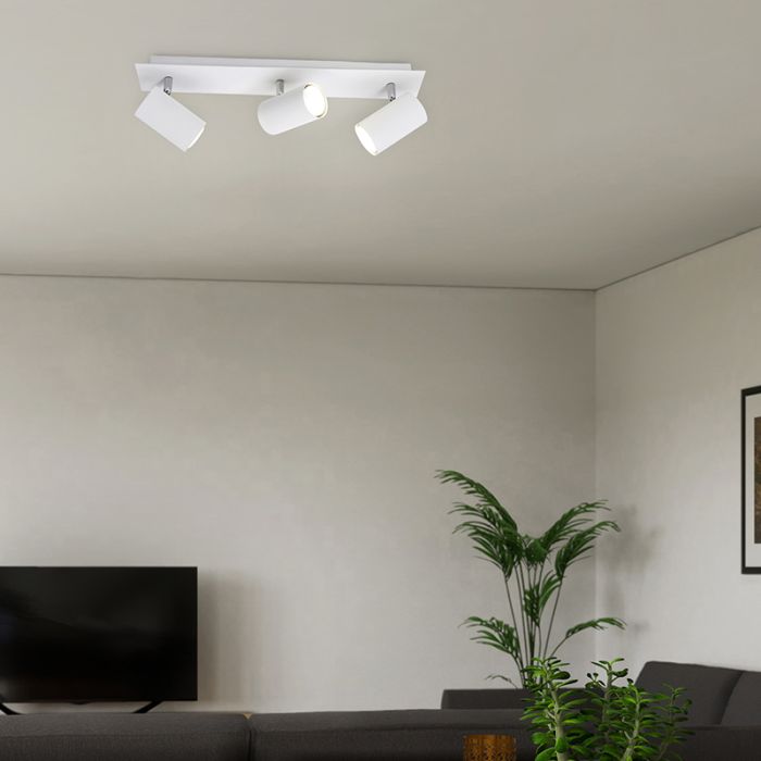Witte plafondspot modern, Kaso