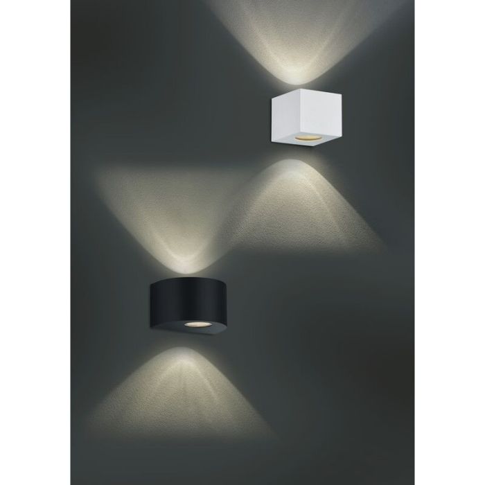 Witte buitenlamp design, Sandby, 2W, 3000K LED, IP44
