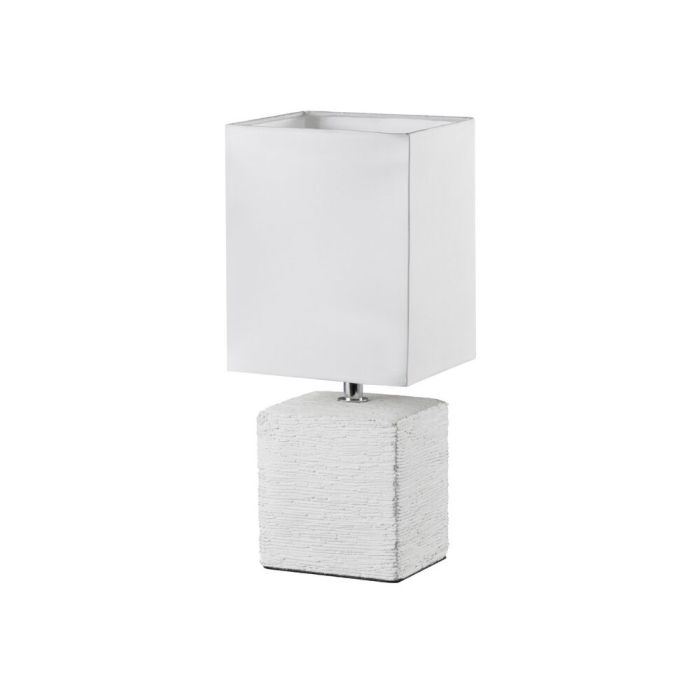 Keramieke, witte tafellamp Karola