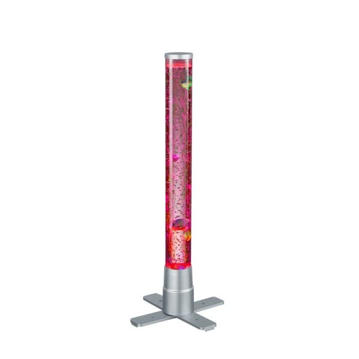 Zilveren kinderkamer tafellamp, Nautica, 2,4W, 3000K LED, met schakelaar