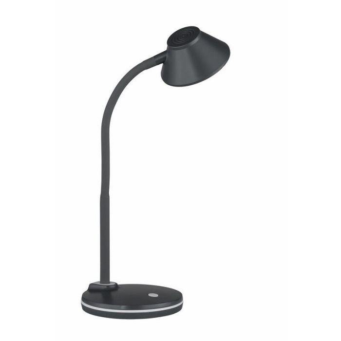 Zilveren tafellamp modern, Nano, 3,2W, 3000K LED, met schakelaar