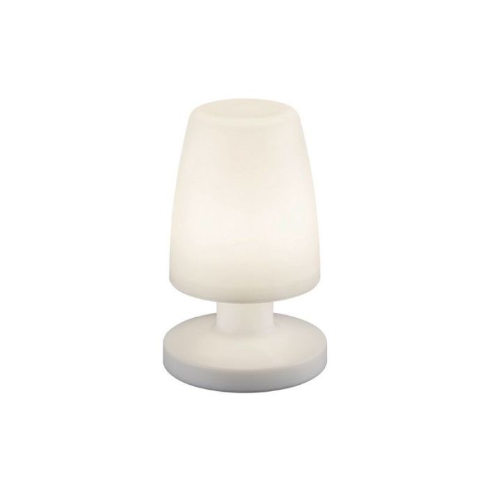 Witte buiten tafellamp modern, Maruf, 1,5W, 3000K LED, IP44, met schakelaar