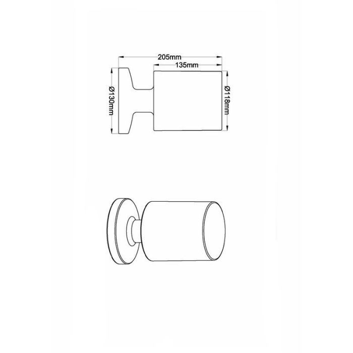 Witte buiten tafellamp kunststof, Wiesje, 1,5W, 3000K LED, IP44, met schakelaar