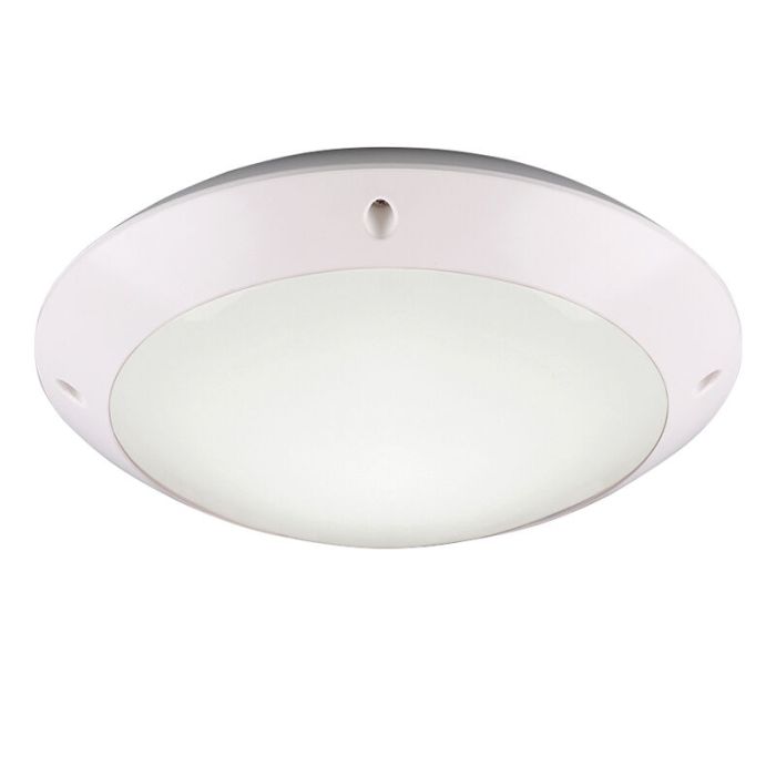 Witte plafondlamp Gandrup, Modern
