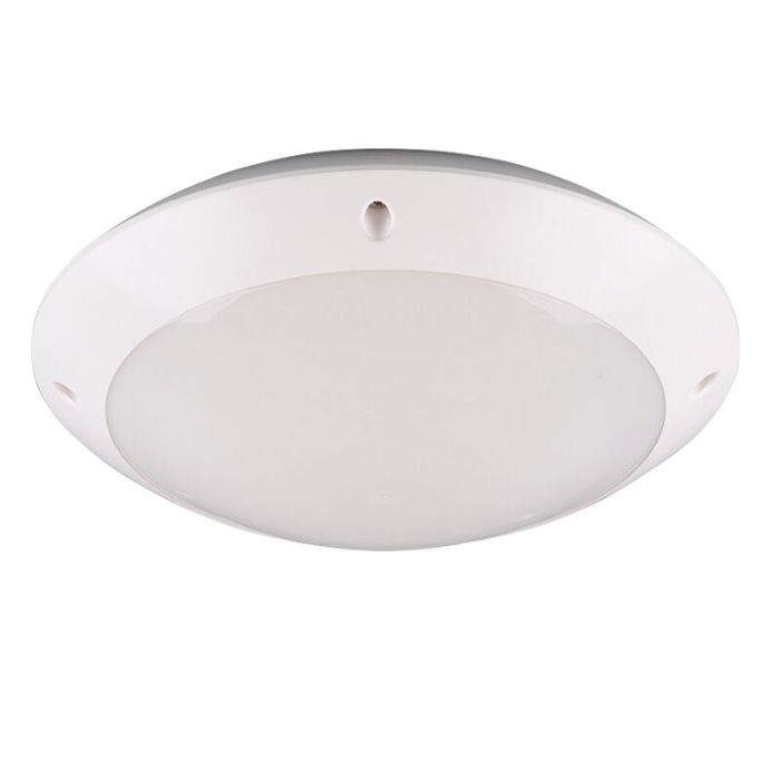 Witte plafondlamp Gandrup, Modern