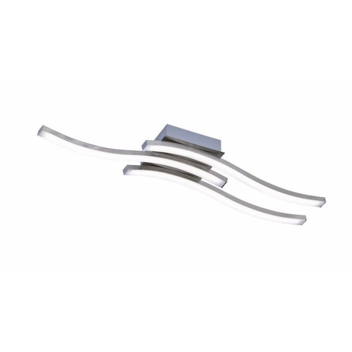 Nikkelen plafonnière design, Go, 5W, 3000K LED